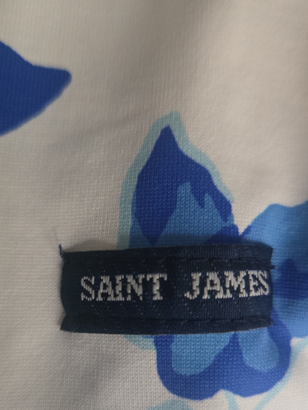 Lilly x Saint James Garde Cote MC Top, Azure Lilly Pulitzer - Picture 12 of 12